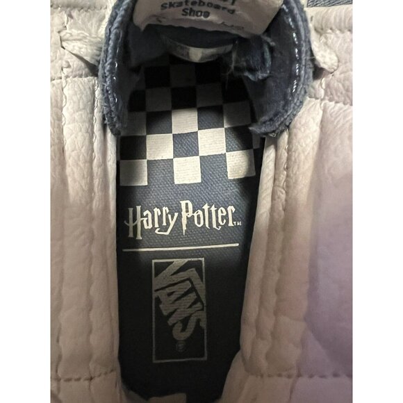 Vans X Harry Potter Unisex SK8 HI ZIP HOGWARTS METALLIC Sparkle Castle Size 2.5 - Picture 7 of 9